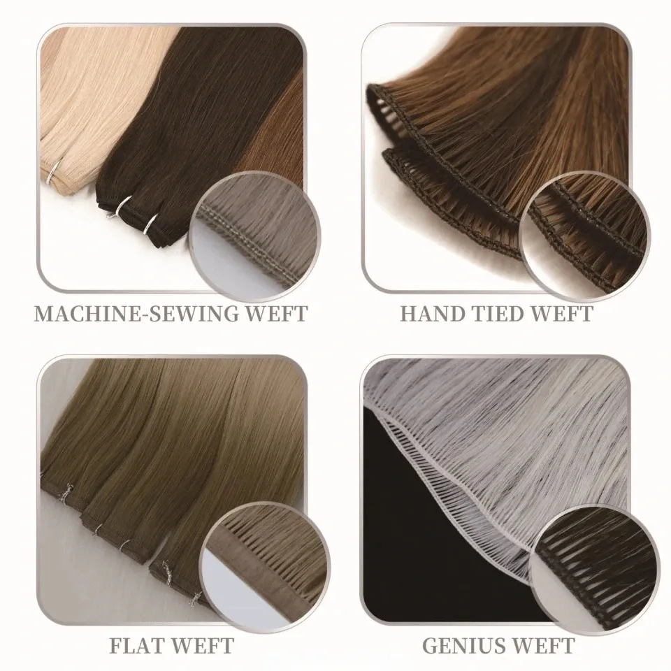 Cuttable Seamless Genius Weft Hair